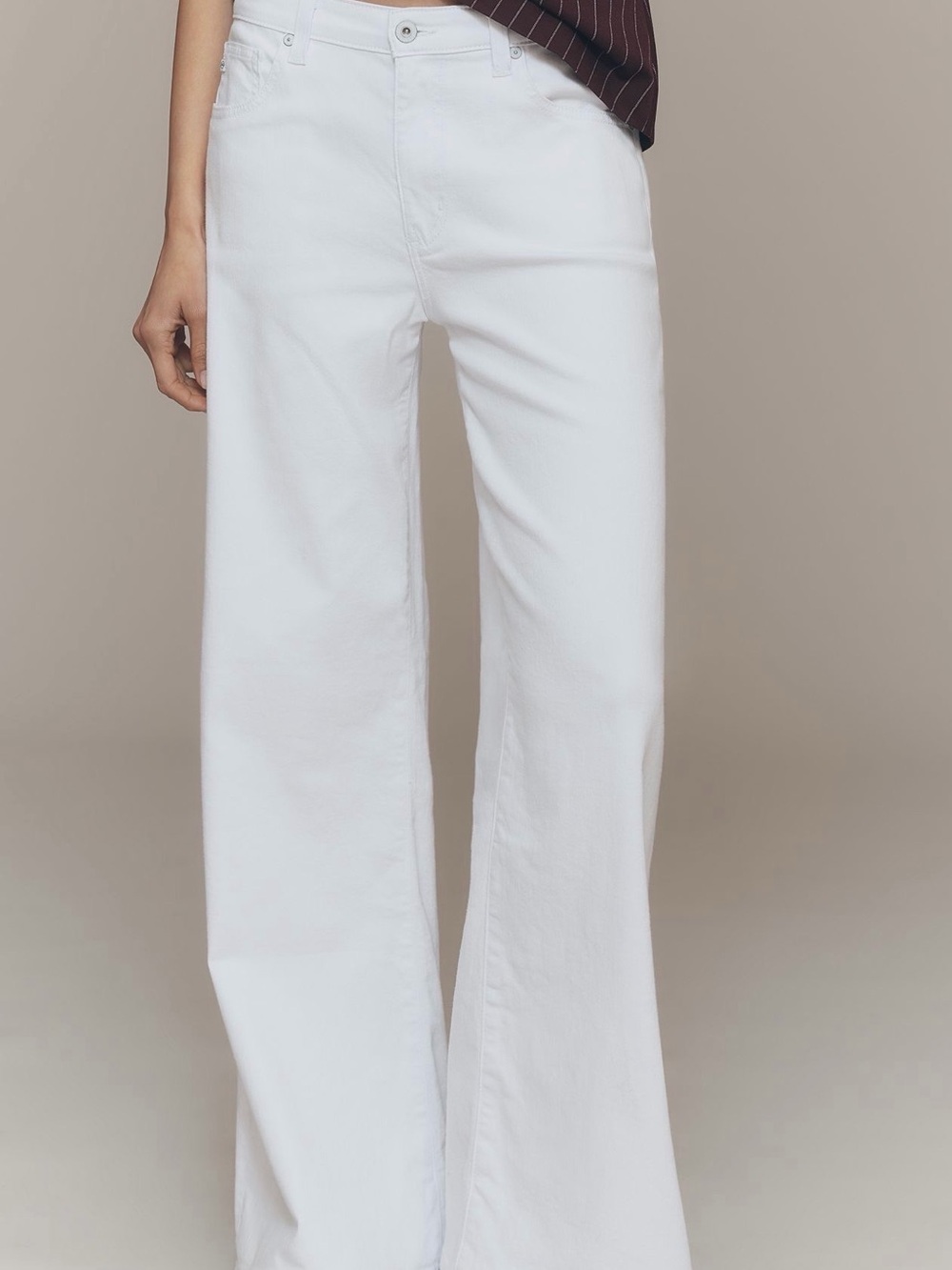 AG Saige High Rise Wide-Leg Jeans - Picture 7 of 9